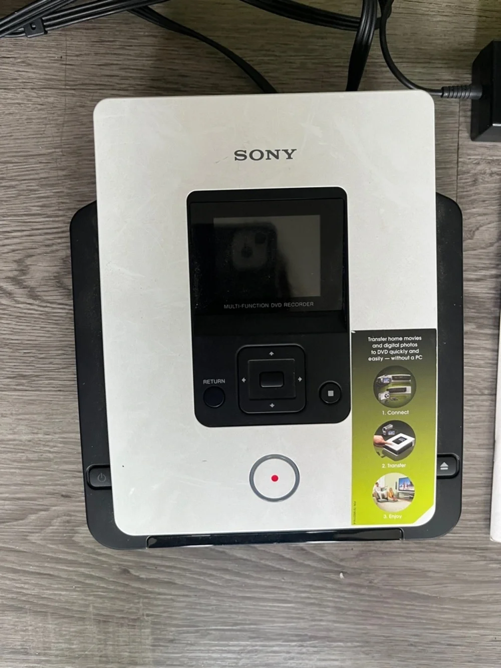 Sony Multi-Function DVD Recorder VRD-MC5 — White/Black